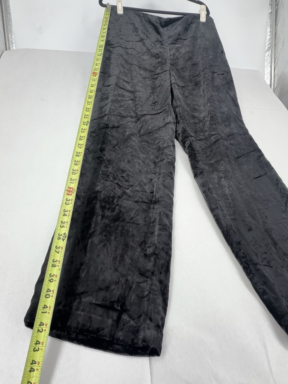 Vince black velvet wide leg pant NWT Size L/G - Picture 6 of 13